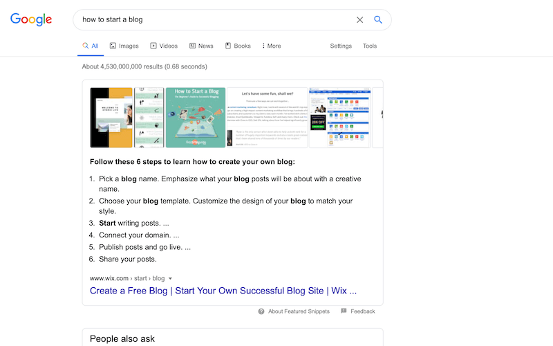 Featured Snippets