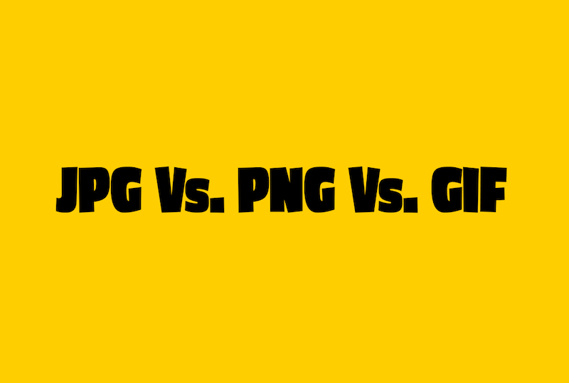 jpg vs. png vs. gif